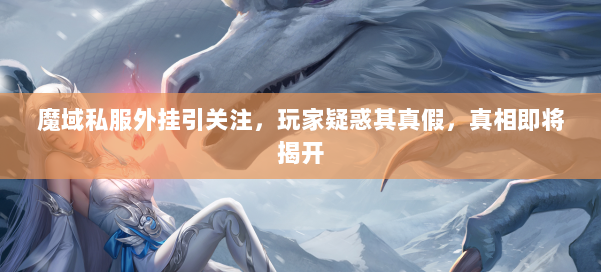 魔域私服外挂引关注，玩家疑惑其真假，真相即将揭开